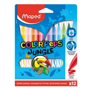 MAPED Flomasteri Jungle 1/12 845420