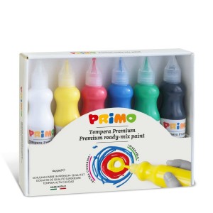 PRIMO tempere 6x75ml 2533TL6