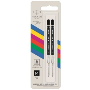 PARKER-R Quink ink pen refil M black 66543